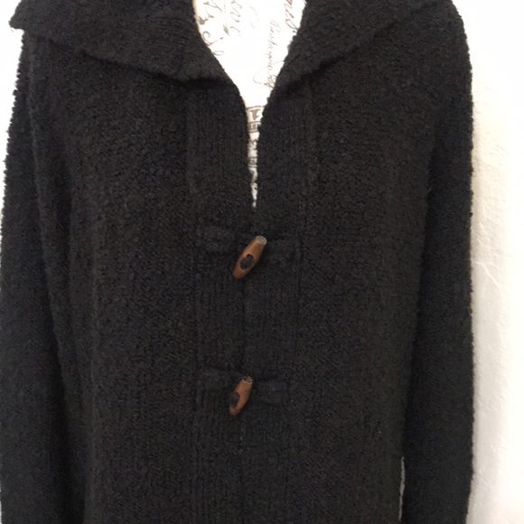 Alliance Knitters Inc Knit Cadigan Black Sweater
Size 2X - Picture 2 of 9
